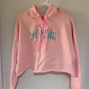 Lilly Pulitzer Cropped Weekend Hoodie